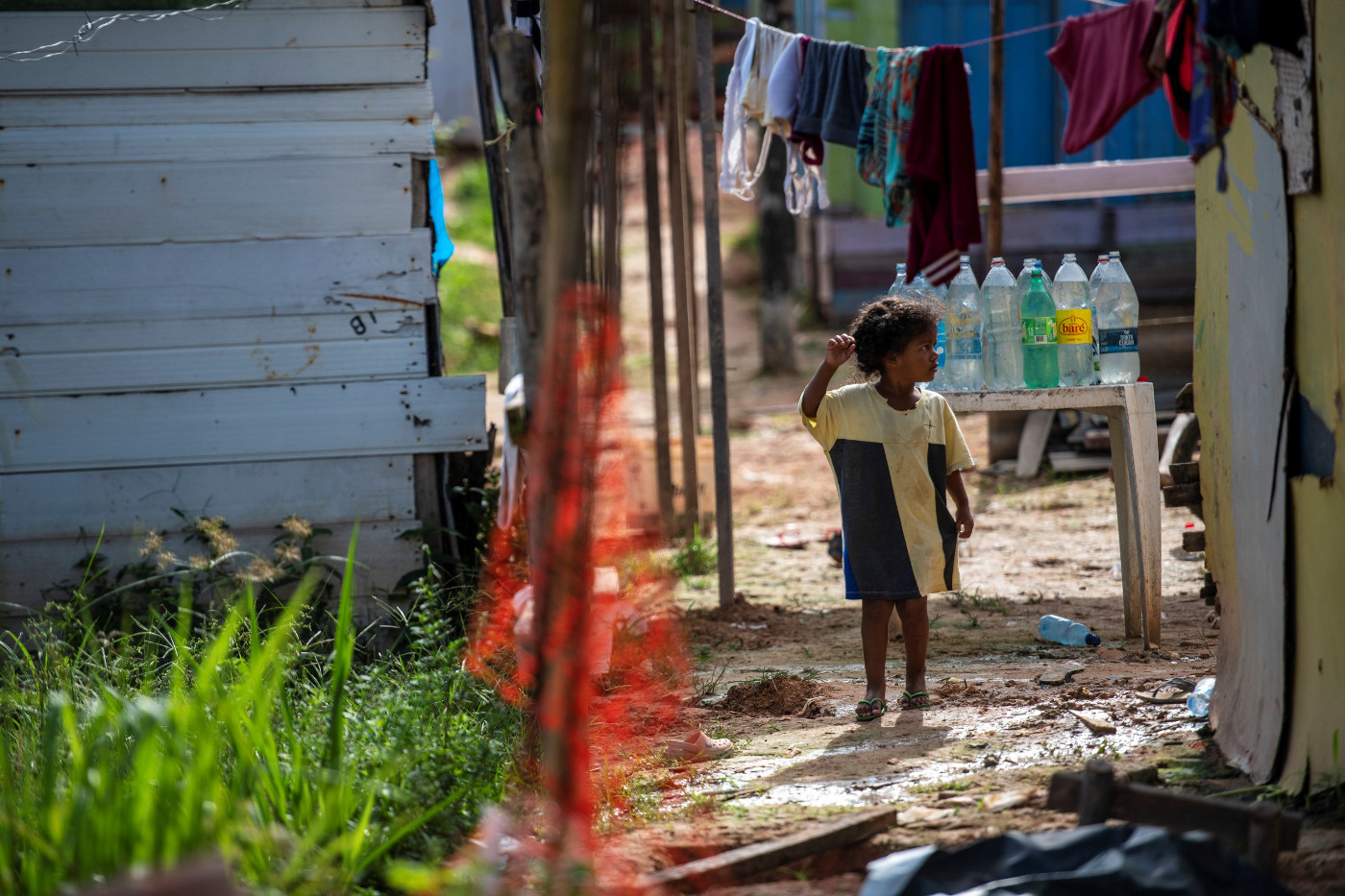 Venezolanisches Flüchtlingskind in einem Flüchtlingscamp in Manaus, Brasilien. Symbolbild: Adveniat/Florian Kopp