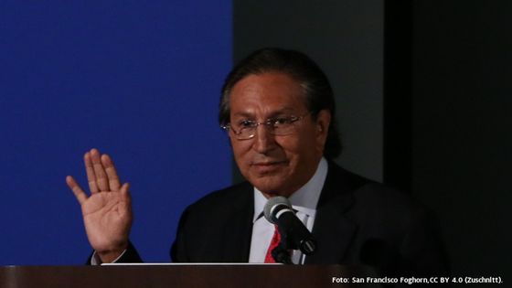 Gegen den ehemaligen Präsidenten von Peru, Alejandro Toledo, hat die peruanische Staatsanwaltschaft internationalen Haftbefehl erlassen. Foto: San Francisco Foghorn, CC BY 4.0 (Zuschnitt).