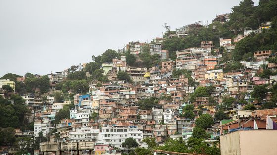Die Favela Vidigal in Rio de Janeiro (Foto: Steffen/Adveniat)