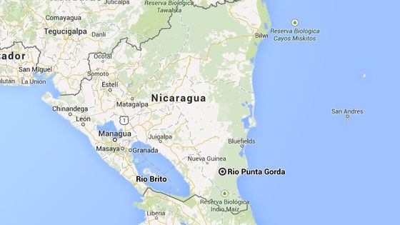 Der Nicaragua-Kanal soll nach bisherigen Plänen von der Mündung des Rio Punta Gorda zur Mündung des Rio Brito den Atlantik mit dem Pazifik verbinden. 