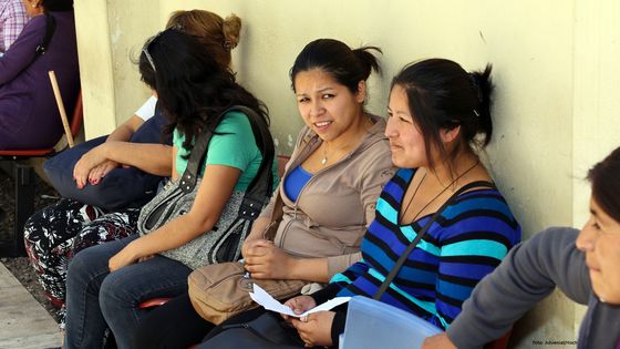Migranten genießen in Chile keinerlei soziale Rechte. Foto: Adveniat/Hoch 