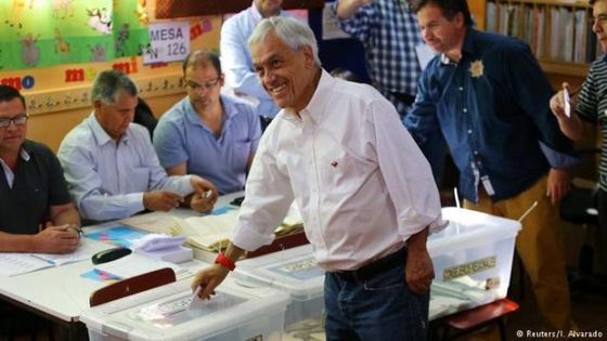 Bei der Präsidentenwahl in Chile hat Ex-Staatschef Piñera die mit Abstand meisten, aber nicht genügend Stimmen erzielt. Foto: Reuters/I. Alvarado 