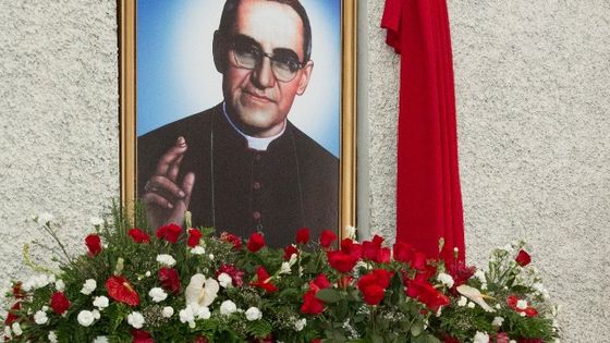 Bildnis des Erzbischofs Oscar Arnulfo Romero in der Kirche San Francisco, El Salvador. Foto: Adveniat/ Pohl. 