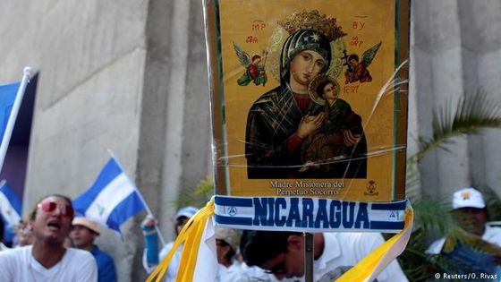 Die katholische Kirche versucht im Nicaragua-Konflikt zu vermitteln und nimmt dabei eine politische Haltung ein. (Foto: Reuters/O. Rivas)
