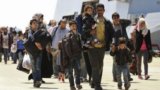 Javier Miranda empfängt 9 Flüchtlingsfamilien aus Syrien. Foto: LaRed21 CC-by-nc-nd
