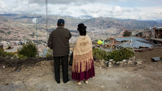 In La Paz wird ab sofort das Wasser rationiert. Foto: Adveniat/Pohl