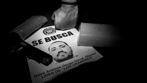 Dario Antonio Úsuga, Chef der paramilitärischen Gruppe "Los Usuga, ist einer der meistgesuchtesten Verbrecher. Foto: Eneas de Troya, CC BY 2.0.