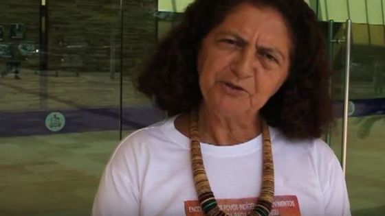 Antônia Melo da Silva setzt sich seit Jahren gegen den Bau großer Staudämme im Amazonasgebiet ein. Foto: Screenshot Youtube