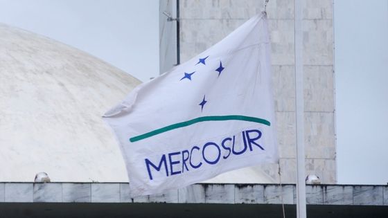Die Flagge des Mercosur. Foto: Pedro França/Agência Senado. CC BY 2.0