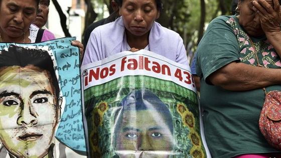 Angehörige der Verschwundenen in Mexiko - vom Staat fühlen sie sich allein gelassen. Foto: Getty Images/AFP/Y. Cortez