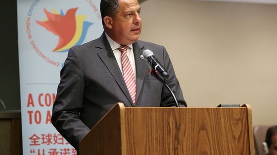 Luis Guillermo Solis Rivera, Präsident von Costa Rica. Foto: UN Women/Ryan Brown, CC BY-NC-ND 2.0