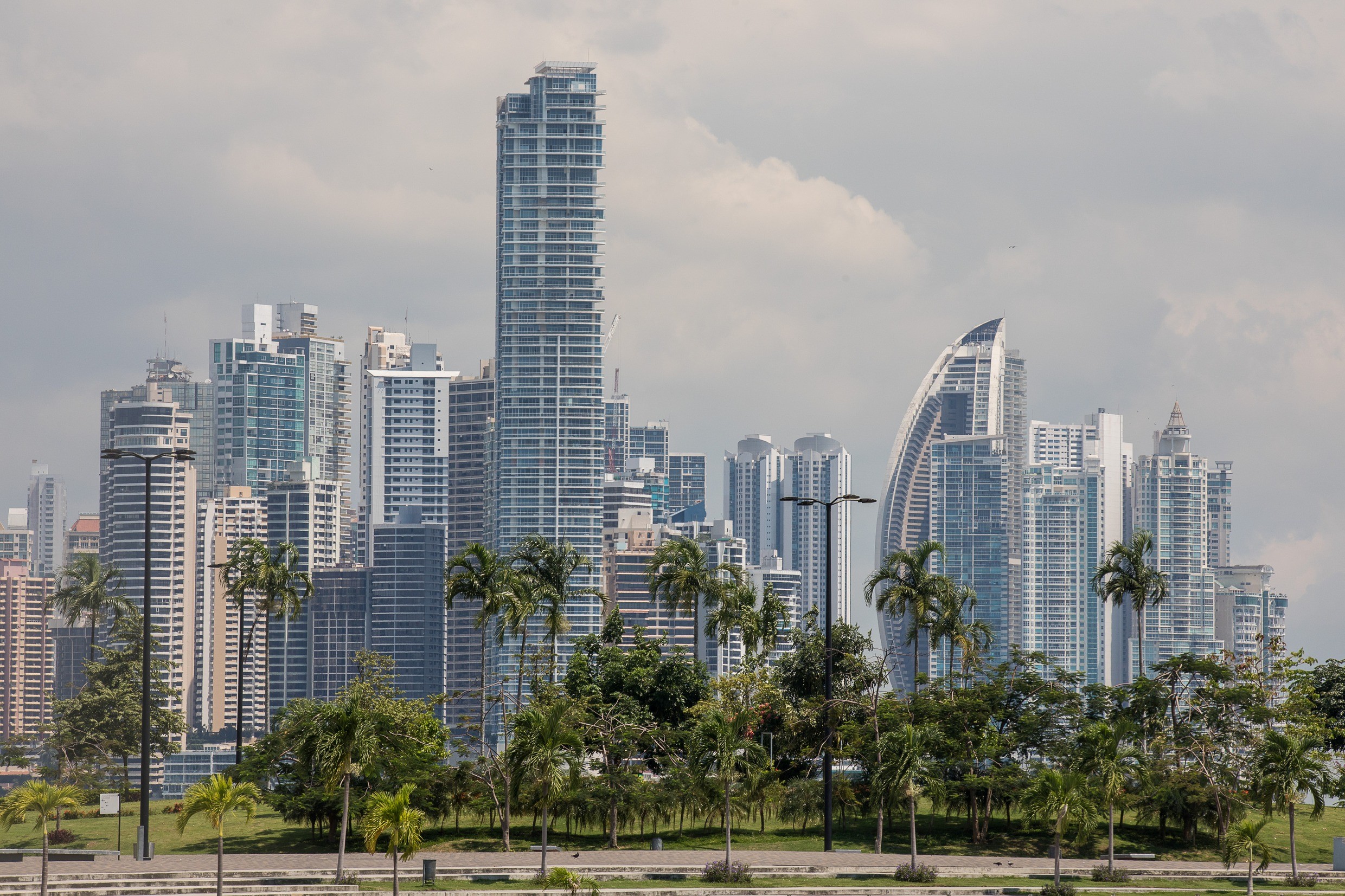 Lateinamerika Panama Skyline