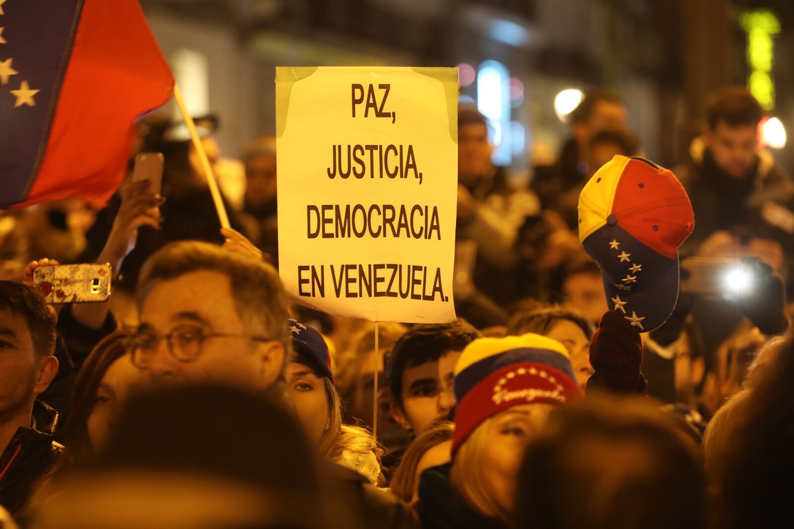 Venezuela Demonstration Demokratie Friede