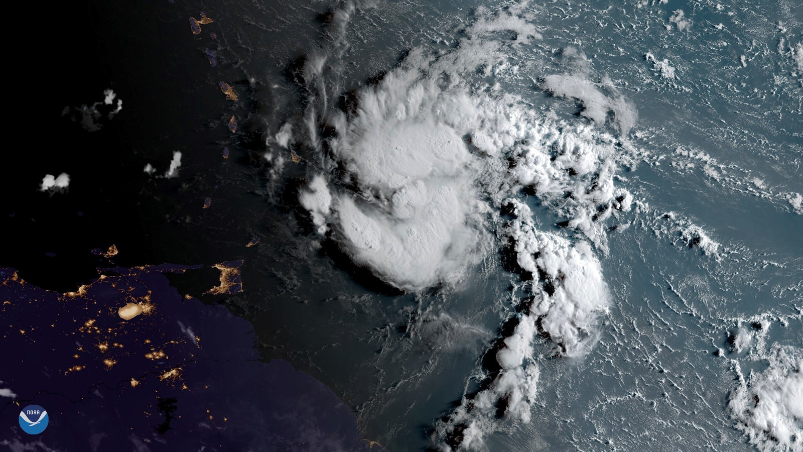 Lateinamerika Karibik Puerto Rico Wirbelsturm Hurrikan Dorian
