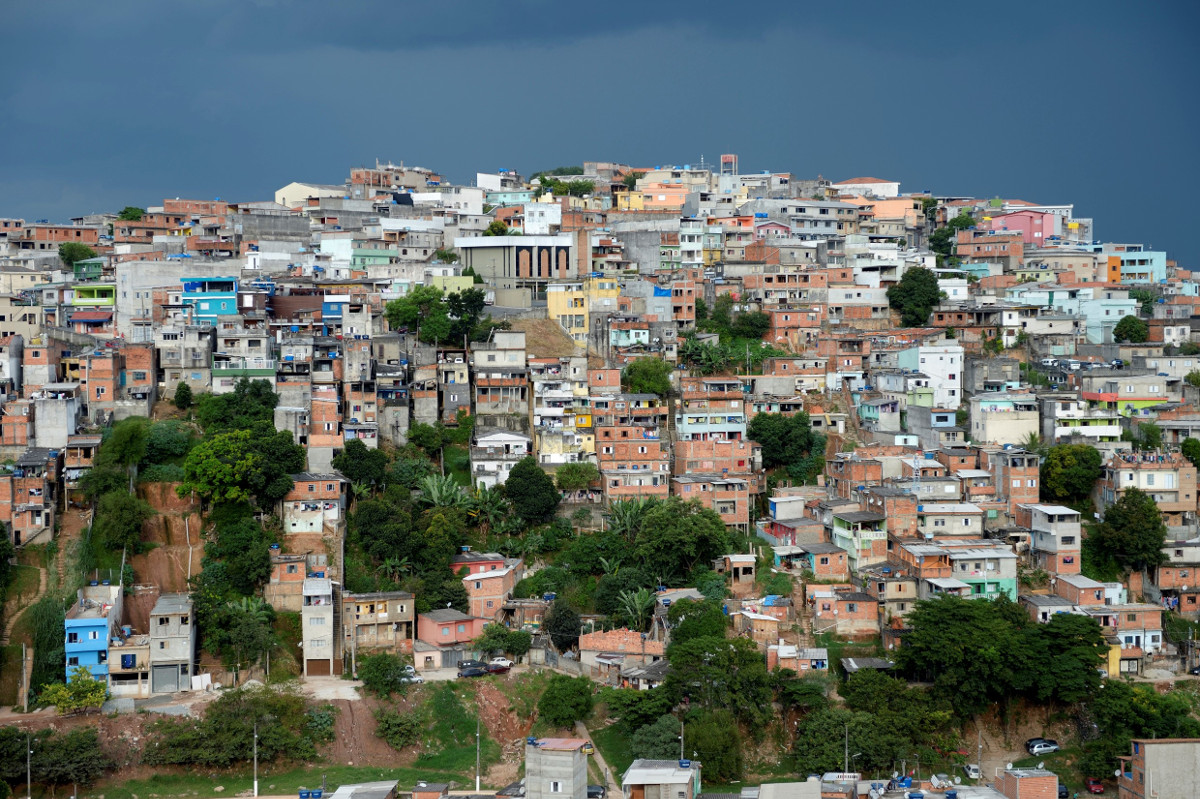 Brasilien, Favela, Sao Paulo
