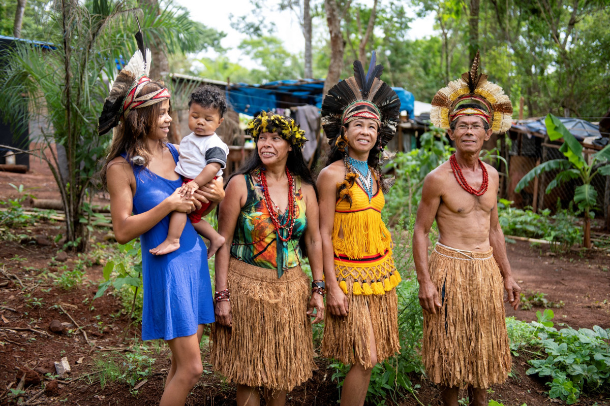 Indigene Pataxó Brasilien 
