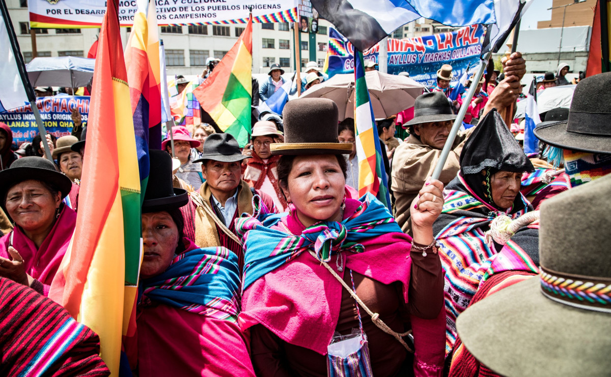 La Paz, Kundgebung, Bolivien