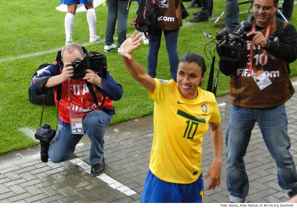 Fußball, Brasilien, Frauen, Nationalmannschaft, Marta