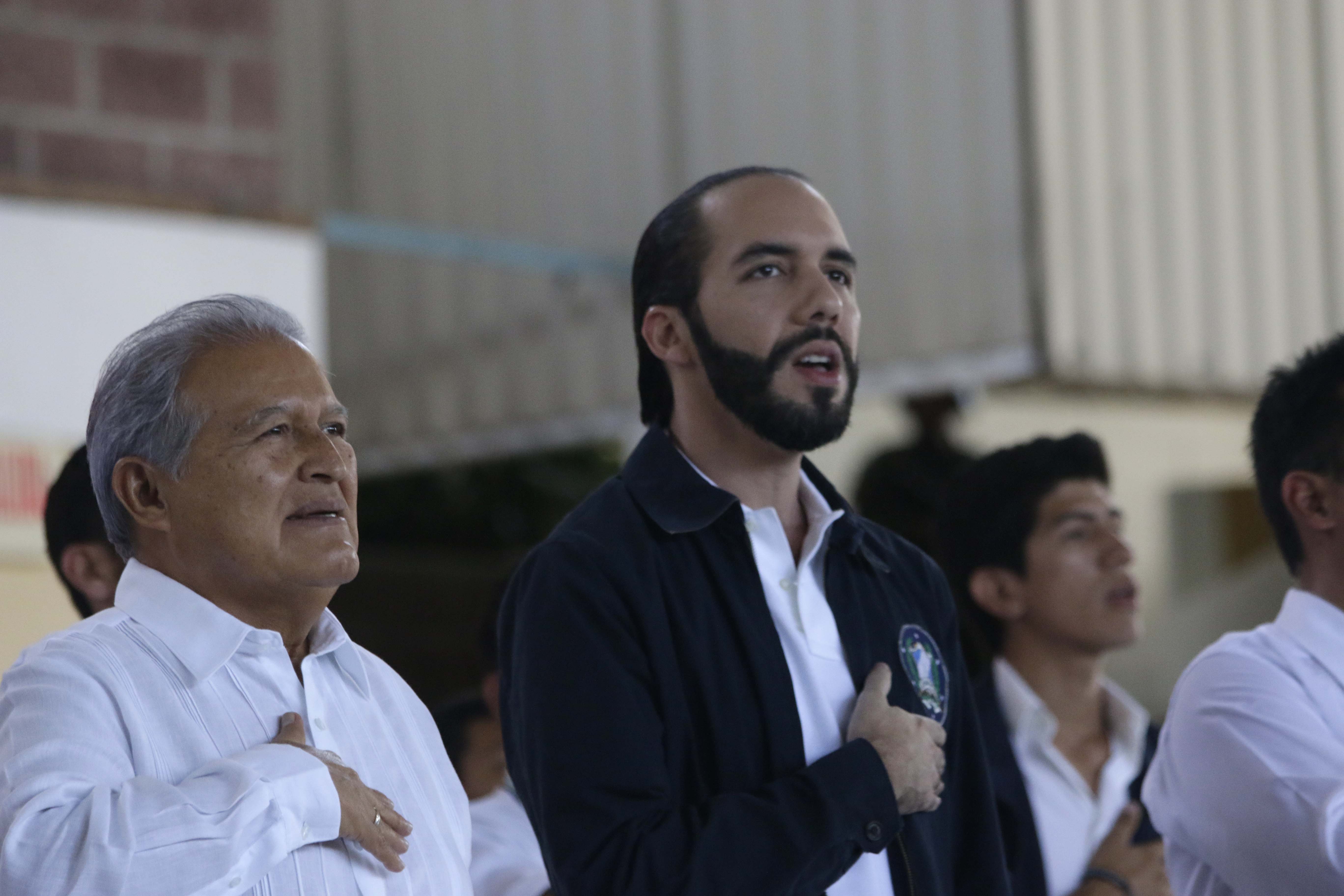 Nayib Bukele, Präsident von El Salvador (rechts). Foto: Flickr, CCO1.0