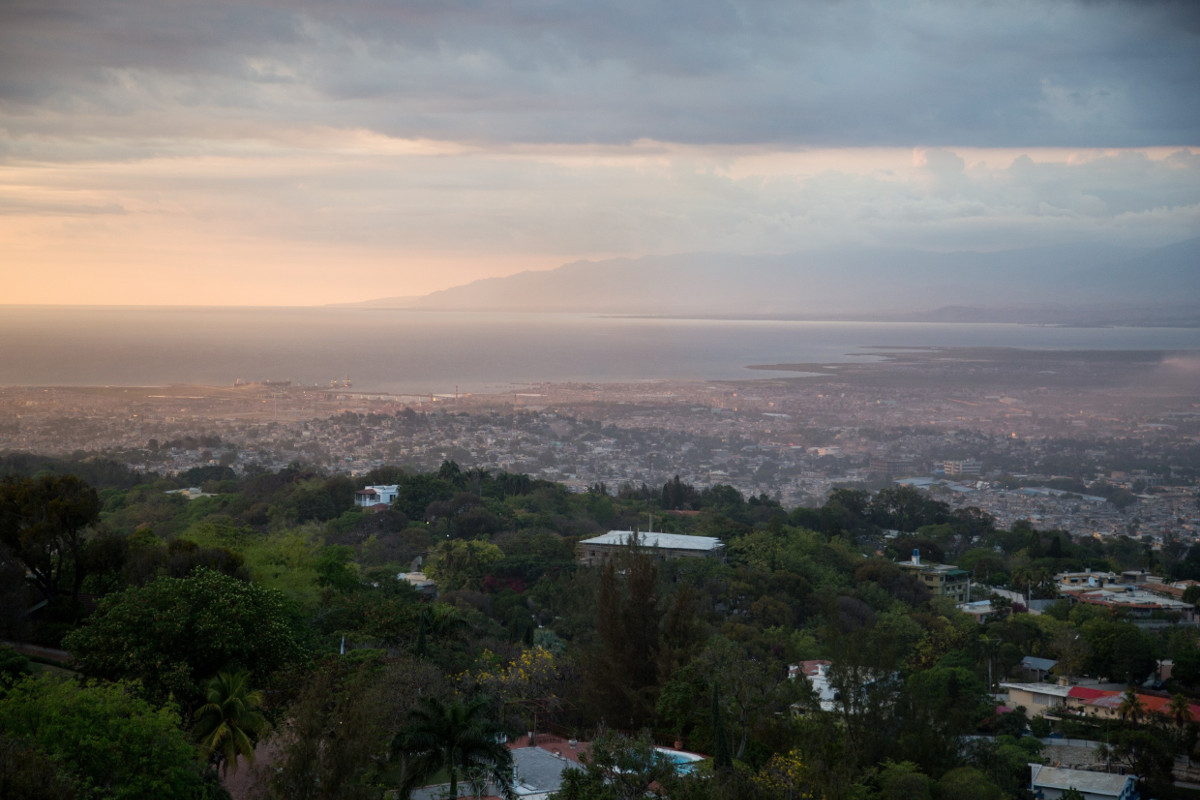 Stadtansicht von Port-au-Prince, Hauptstadt von Haiti. Foto (Symbolbild): Adveniat/Martin Steffen