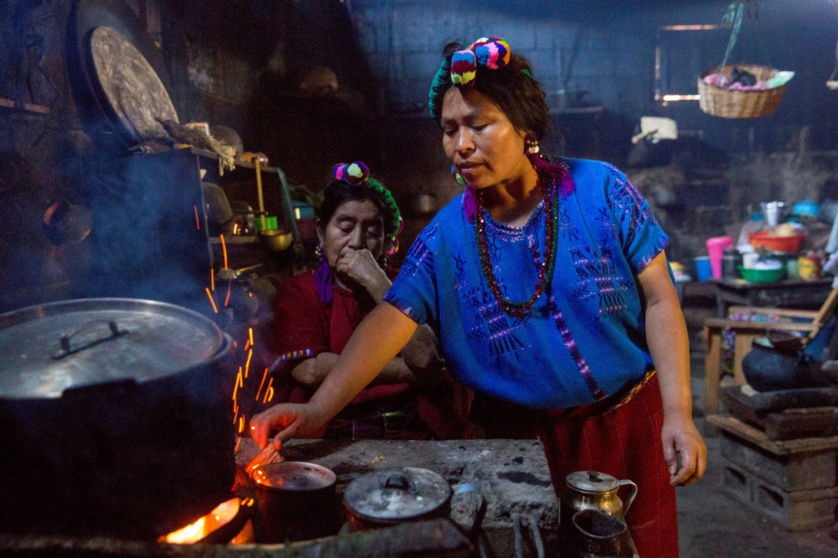 Küche einer indigenen Familie in Chajul, Guatemala. Foto (Symbolbild): Adveniat/Achim Pohl