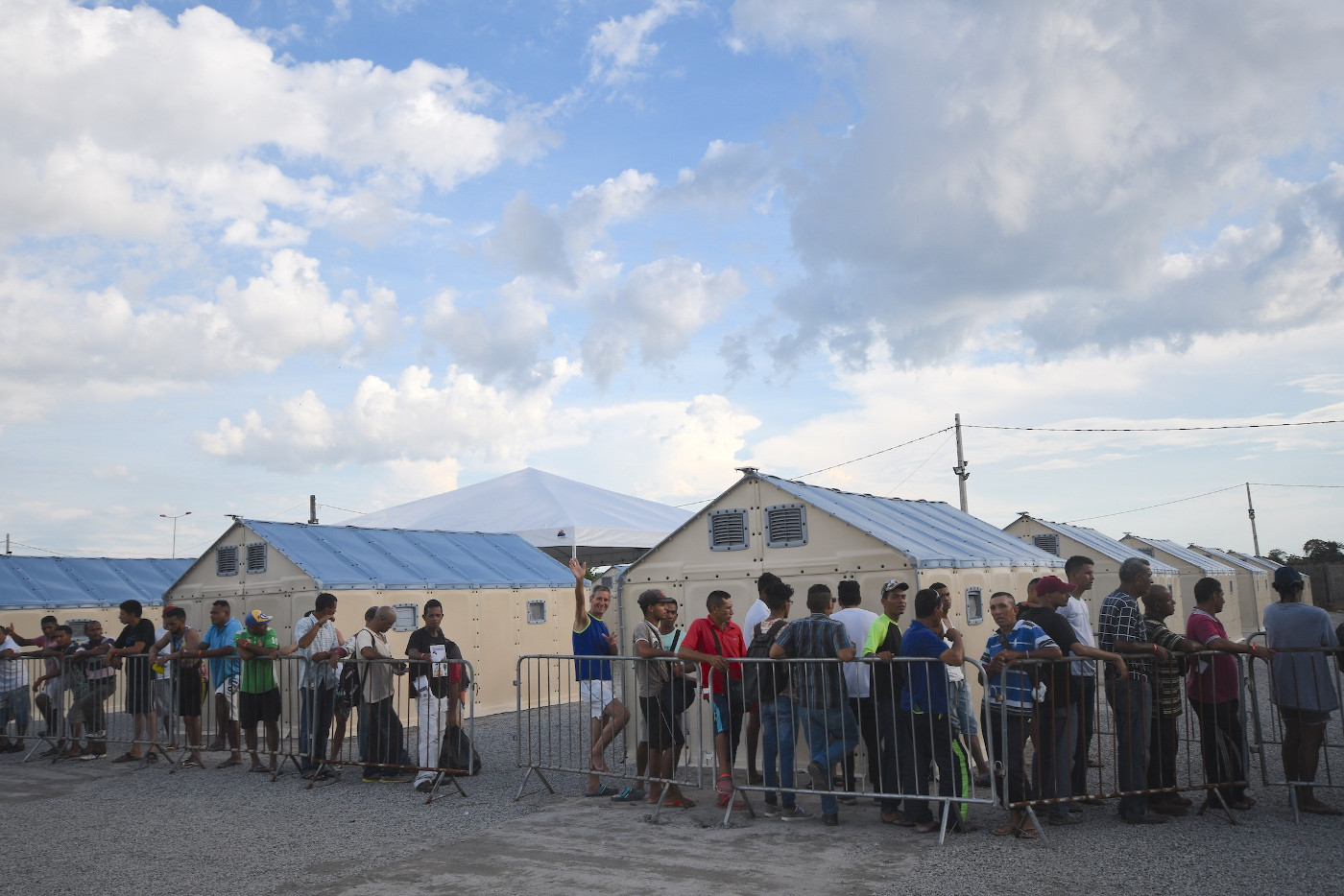 Auch auf brasilianischer Seite stranden immer mehr venezolanische Flüchtlinge, wie in diesem Auffanglager der Militärs im brasilianischen Bundesstaat Roraima. Foto (Symbolbild): Adveniat/Thomas Milz