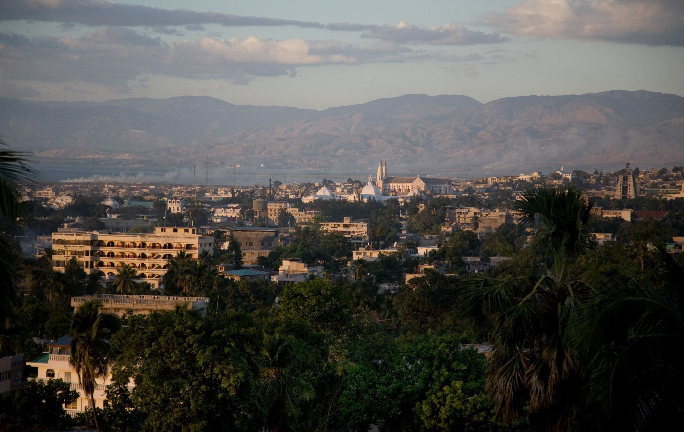 Blick auf Haitis Hauptstadt Port-au-Prince. Foto (2008): Adveniat/Martin Steffen