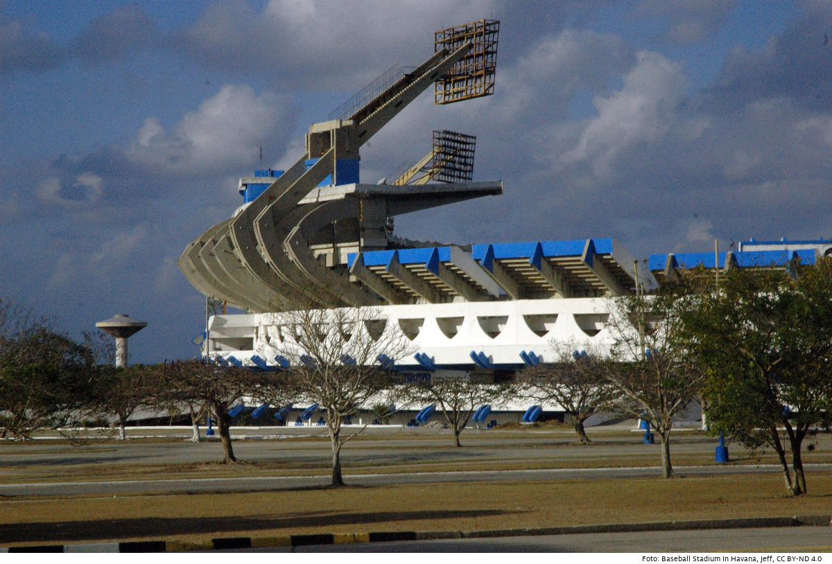 Das Baseball-Stadion in Kubas Hauptstadt Havanna. Foto: Baseball Stadium In Havana, Jeff, CC BY-ND 4.0