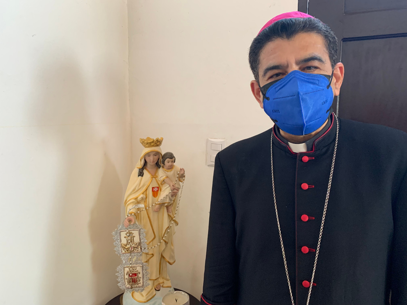 Rolando Álvarez, Bischof von Matagalpa, will sich nicht den Mund verbieten lassen. Foto: Klaus Ehringfeld