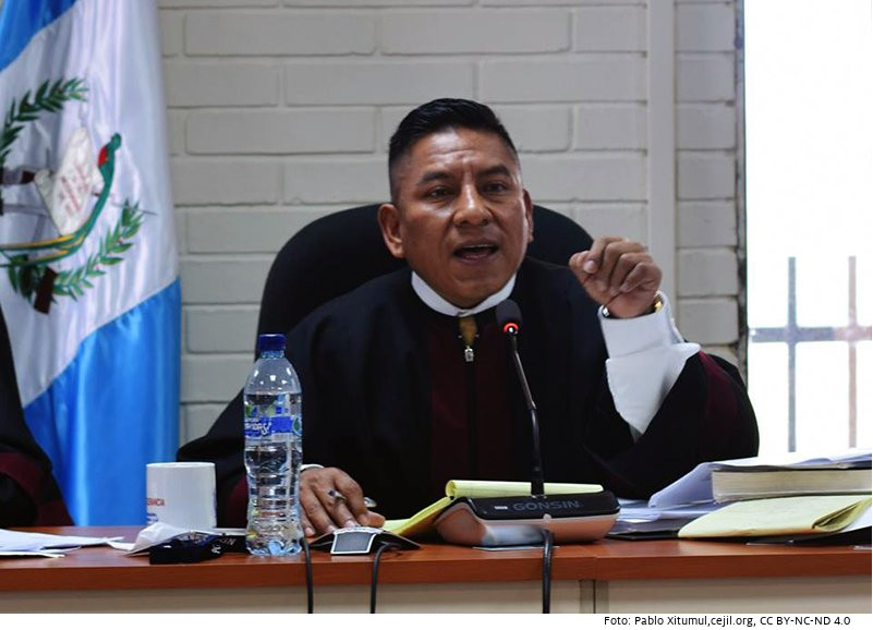 Der guatemaltekische Anti-Korruptionsrichter Pablo Xitumul wurde suspendiert. Foto: Pablo Xitumul, cejil.org, CC BY-NC-ND 4.0