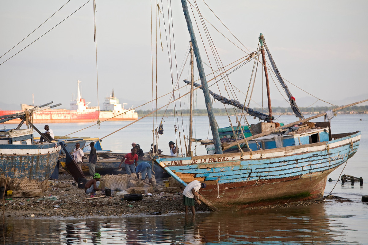Boote am Hafen von Cap-Haïtien, Haiti. Foto (Symbolbild): Adveniat/Achim Pohl