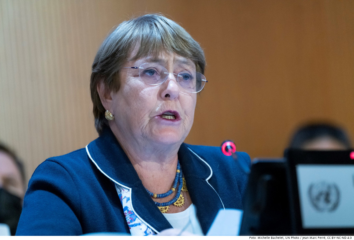 Michelle Bachelet, UN-Hochkommissarin für Menschenrechte, nennt die Sicherheitslage in Haiti unerträglich. Foto: Michelle Bachelet, UN Photo / Jean Marc Ferré, CC BY-NC-ND 4.0