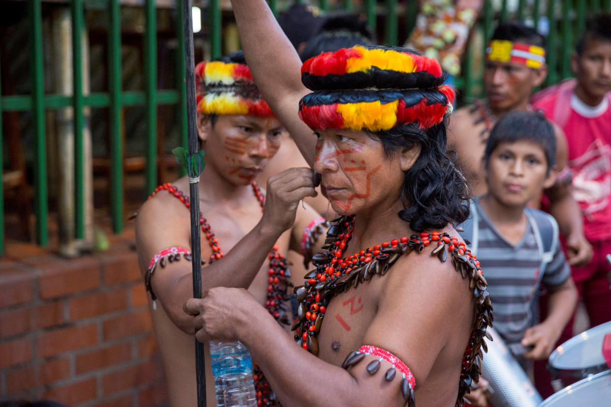 Indigene in Puerto Francisco de Orellana, Ecuador. Foto (Symbolfoto): Adveniat/Pohl