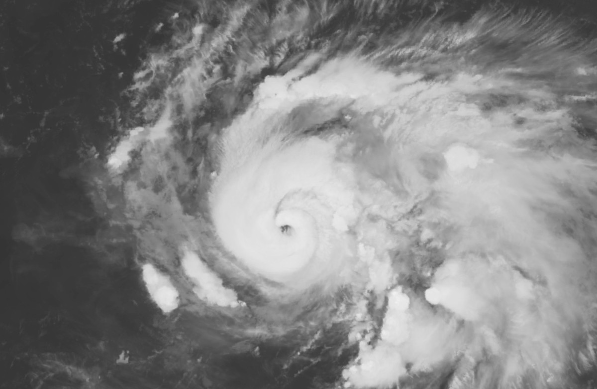 Hurrikan Fiona auf einem Satellitenbild des United States Naval Research Laboratory. Foto: wikimedia, CCO1.0
