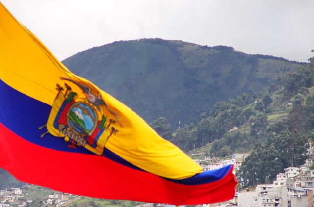 Flagge von Ecuador. Symbolbild: Adveniat
