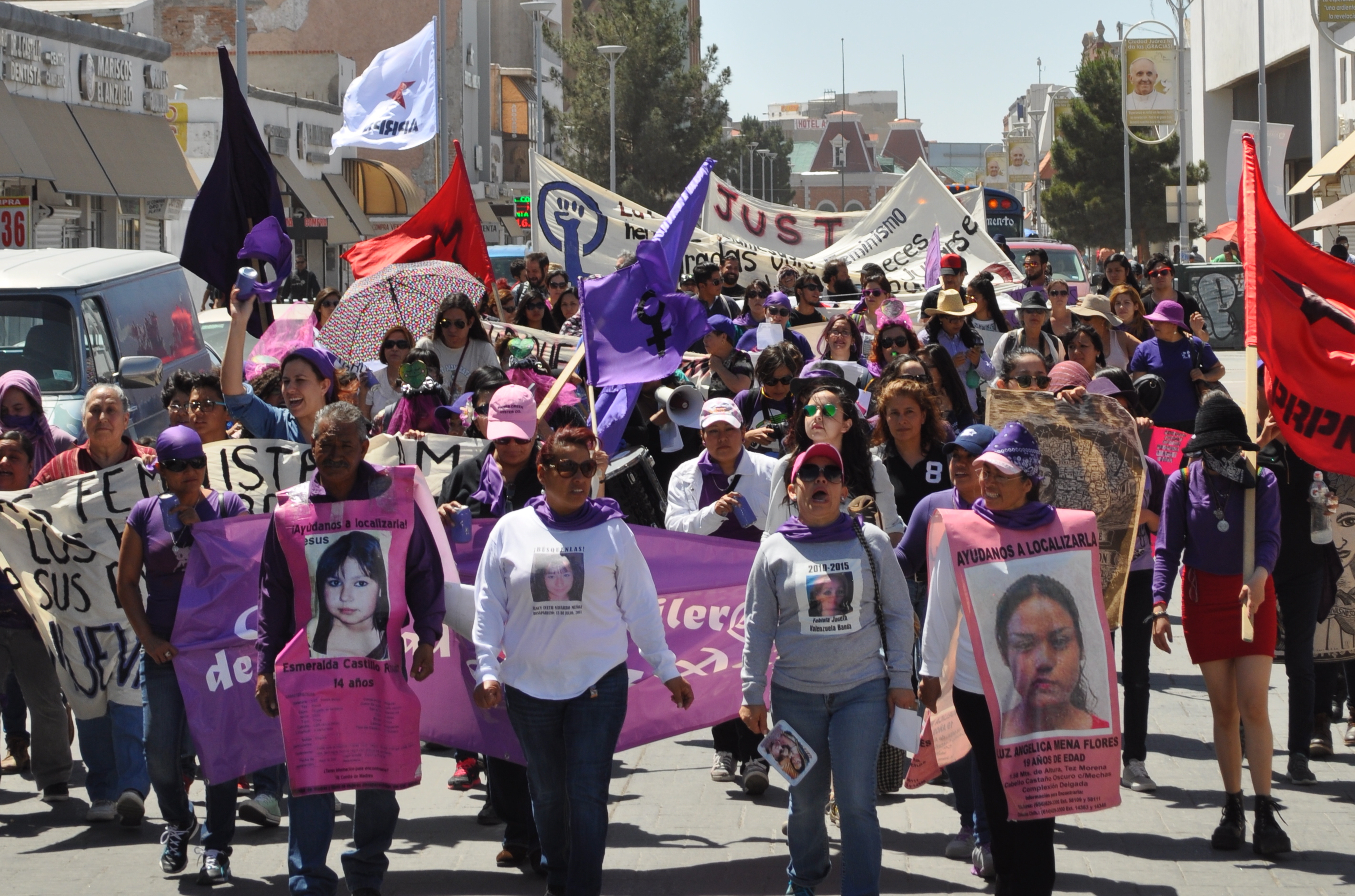 In Mexiko protestieren Frauen gegen Femizide