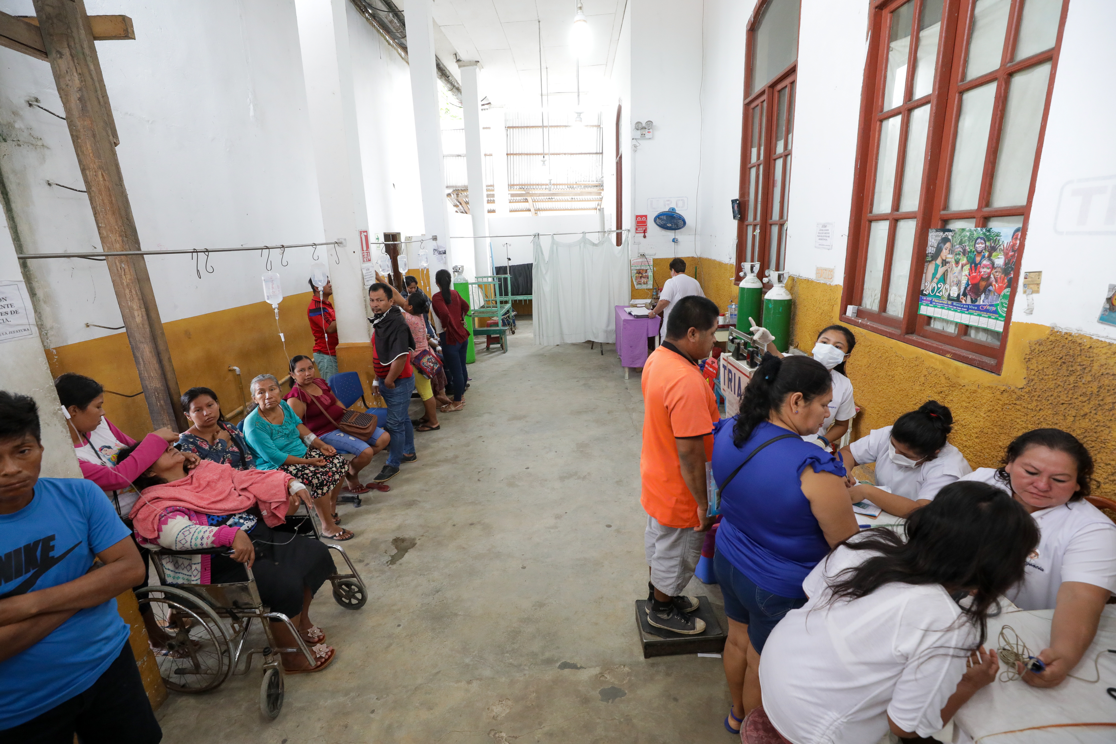 Überfüllte Krankenstation in Iquitos in Peru (Symbolbild). Foto: Foto: Ministerio de la Producción, Public Domain Mark 1.0