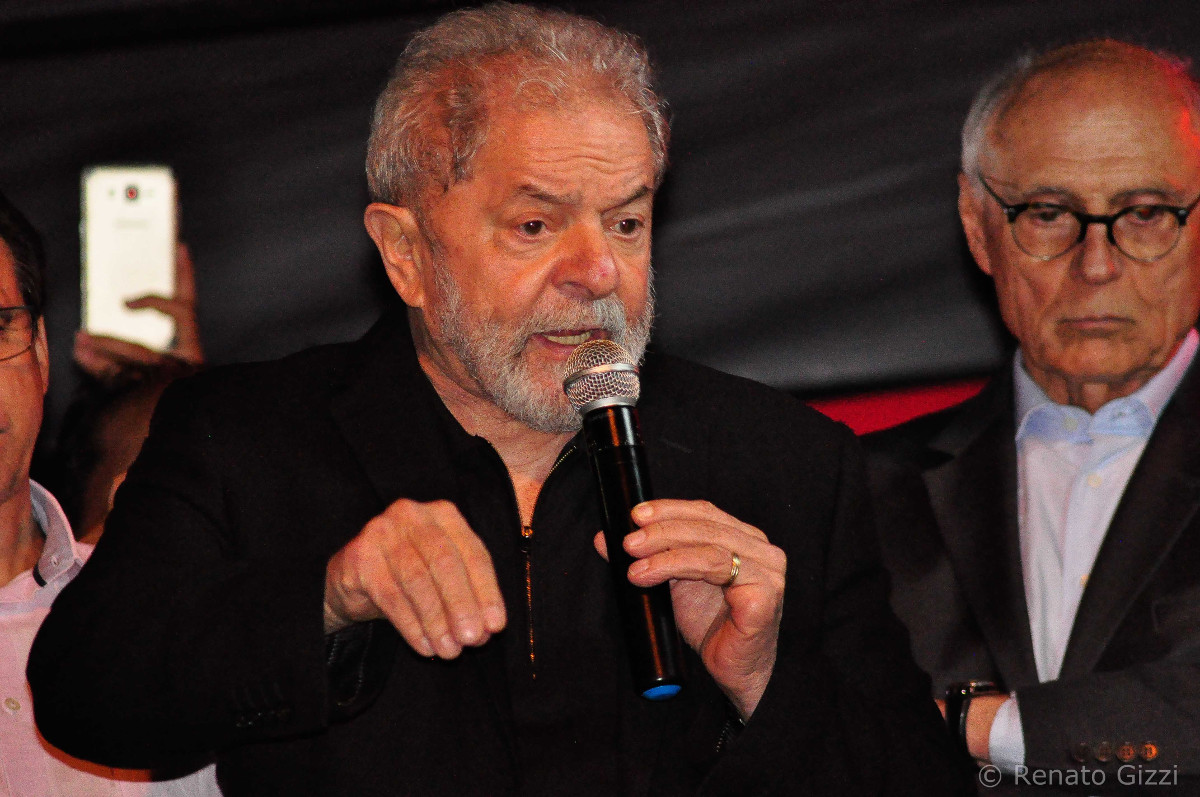 Luiz Inácio Lula da Silva bei Rede 